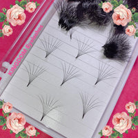 8D Handmade Lashes Mix Lengths - 14/15/16/17/18 - 1000 Fans