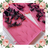 5D Handmade Lashes Mix Lengths - 11/12/13/14/15 - 1000 Fans