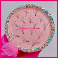 6D Handmade / Promade Lashes Single Length - 1000 Fans