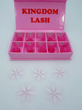 5D Pink Handmade Lashes - Mix Lengths - 1000 Fans
