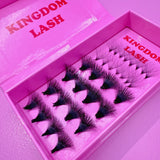 30D Handmade Lashes Mix Lengths - 14/15/16/17/18 - 1000 Fans