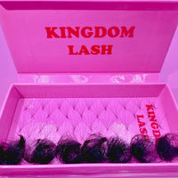6D Handmade / Promade Lashes Single Length - 1000 Fans