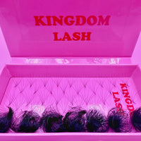 6D Handmade / Promade Lashes Single Length - 1000 Fans