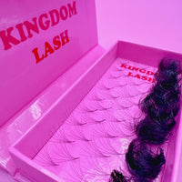 6D Handmade / Promade Lashes Single Length - 1000 Fans