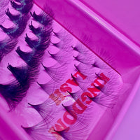 35D Handmade Lashes Mix Lengths - 12/13/14/15/16 - 1000 Fans