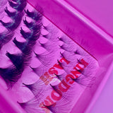 35D Handmade Lashes Mix Lengths - 14/15/16/17/18 - 1000 Fans