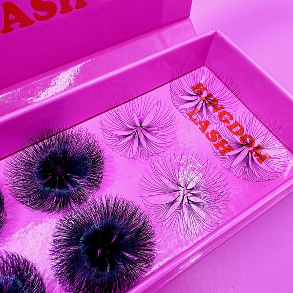 8D Handmade / Promade Lashes Single Length - 1000 Fans