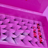 40D Handmade Lashes Mix Lengths - 12/13/14/15/16 - 1000 Fans
