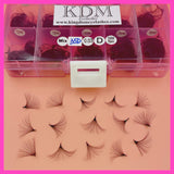 35D Handmade Lashes Mixed Lengths - 21/22/23/24/25
