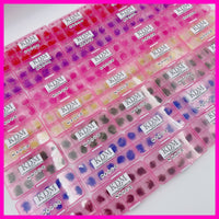 5D Red Handmade Lashes - Mixed Lengths