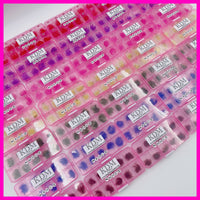 8D White Handmade Lashes - Mixed Lengths