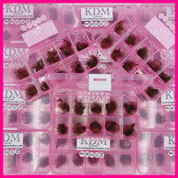 6D Brown Handmade Lashes - Mixed Lengths