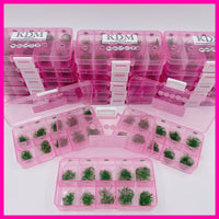 5D Green Handmade Lashes - Mixed Lengths