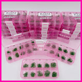 5D Green Handmade Lashes - Mixed Lengths