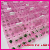 5D Green Handmade Lashes - Mixed Lengths
