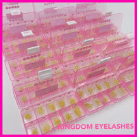 5D Yellow Handmade Lashes - Mixed Lengths