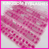 8D Pink Handmade Lashes - Mixed Lengths