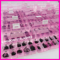 15D Handmade Lashes Mix Lengths - 9/10/11/12/13 - 1000 Fans
