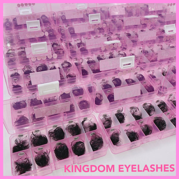 20D Handmade Lashes Mix Lengths - 11/12/13/14/15 - 1000 Fans