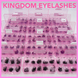 6D Handmade Lashes Mix Lengths - 14/15/16/17/18 - 1000 Fans