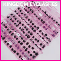 8D Handmade Lashes Mix Lengths - 14/15/16/17/18 - 1000 Fans