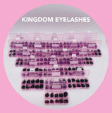 30D Handmade Lashes Mixed Lengths - 17/18/20/21/22