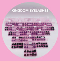 30D Handmade Lashes Mix Lengths - 11/12/13/14/15 - 1000 Fans