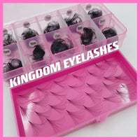 20D Handmade Lashes Mix Lengths - 12/13/14/15/16 - 1000 Fans