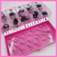 20D Handmade Lashes Mix Lengths - 10/11/12/13/14 - 1000 Fans