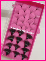 25D Handmade / Promade Lashes - 1000 Fans